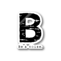 【B】イニシャル × Be a noise. ステッカー