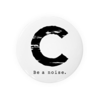 【C】イニシャル × Be a noise. 缶バッジ