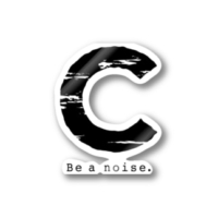 【C】イニシャル × Be a noise. ステッカー