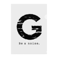 【G】イニシャル × Be a noise. クリアファイル