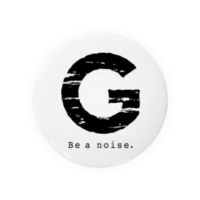 【G】イニシャル × Be a noise. 缶バッジ