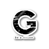 【G】イニシャル × Be a noise. ステッカー