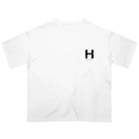 【H】イニシャル × Be a noise. オーバーサイズTシャツ