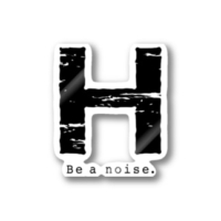 【H】イニシャル × Be a noise. ステッカー