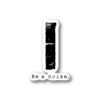 【I】イニシャル × Be a noise. ステッカー