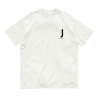 【J】イニシャル × Be a noise. オーガニックコットンTシャツ
