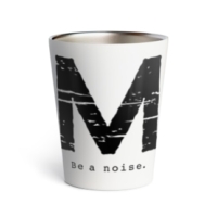 【M】イニシャル × Be a noise. サーモタンブラー