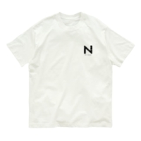 【N】イニシャル × Be a noise. オーガニックコットンTシャツ