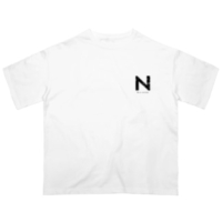 【N】イニシャル × Be a noise. オーバーサイズTシャツ