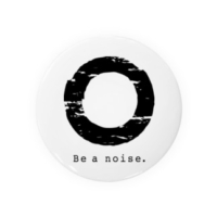 【O】イニシャル × Be a noise. 缶バッジ