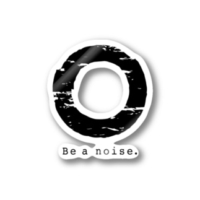 【O】イニシャル × Be a noise. ステッカー