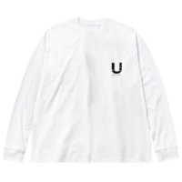 【U】イニシャル × Be a noise. ビッグシルエットロングスリーブTシャツ