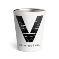 【V】イニシャル × Be a noise. サーモタンブラー