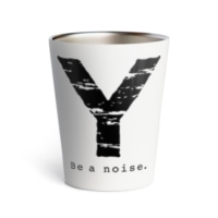 【Y】イニシャル × Be a noise. サーモタンブラー