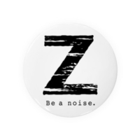 【Z】イニシャル × Be a noise. 缶バッジ